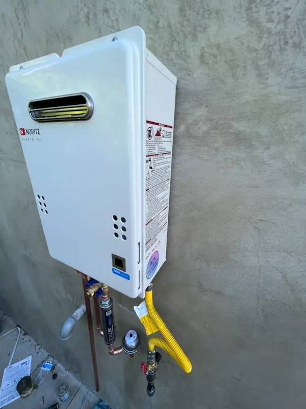 Tankless water heater installation for Grennan Heights homes